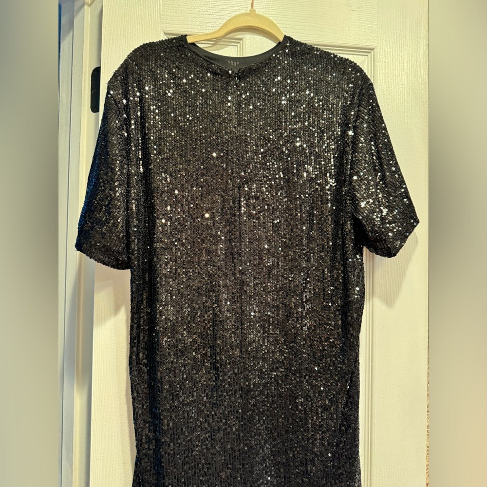 H&M Black Sequin Dress - Picture 4 of 4